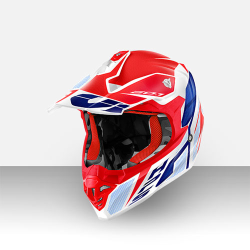 Capacetes de motocicletas Cross